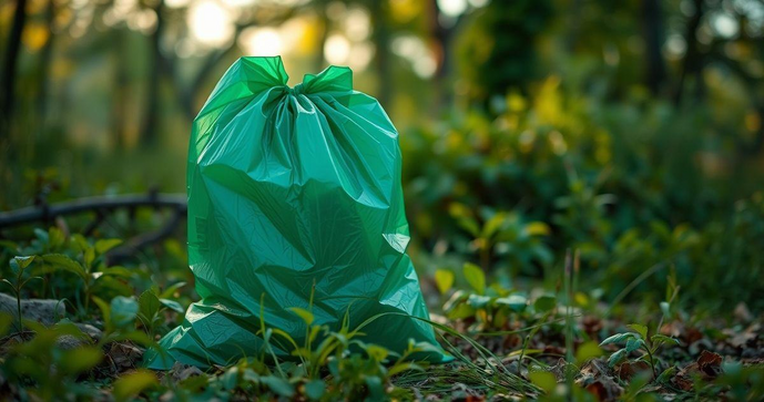 Saco de lixo biodegradável como solução sustentável para o meio ambiente