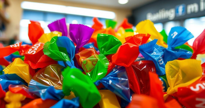 Embalagens de Plástico para Doces que Encantam e Protegem suas Delícias