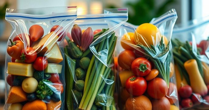 Saco plástico transparente para alimentos: a escolha ideal para conservar seus alimentos