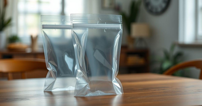 Saco com aba adesiva transparente: a solução ideal para embalagens seguras